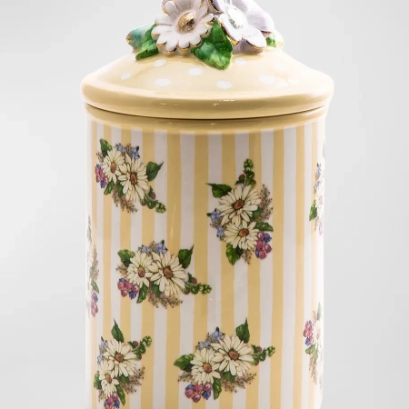 wildflowers large canister – yellow