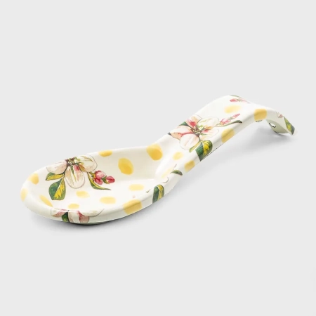 wildflowers enamel spoon rest – yellow