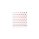 Papersoft Napkins Dot Red Cocktail Napkins (Pack of 20)