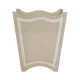 Florentine Wooden Accessories Taupe Waste Basket