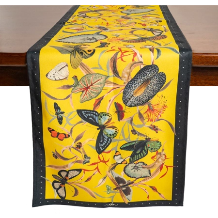 Butterfly Yellow – Table Runner
