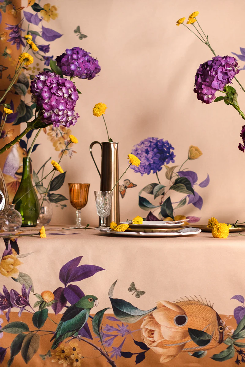 Amarello Yelllow - Tablecloth 59X118 INCH - Imagen 2