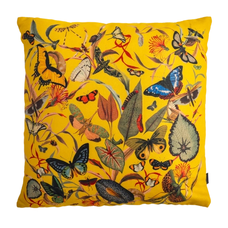 Cojin Yellow Butterfly